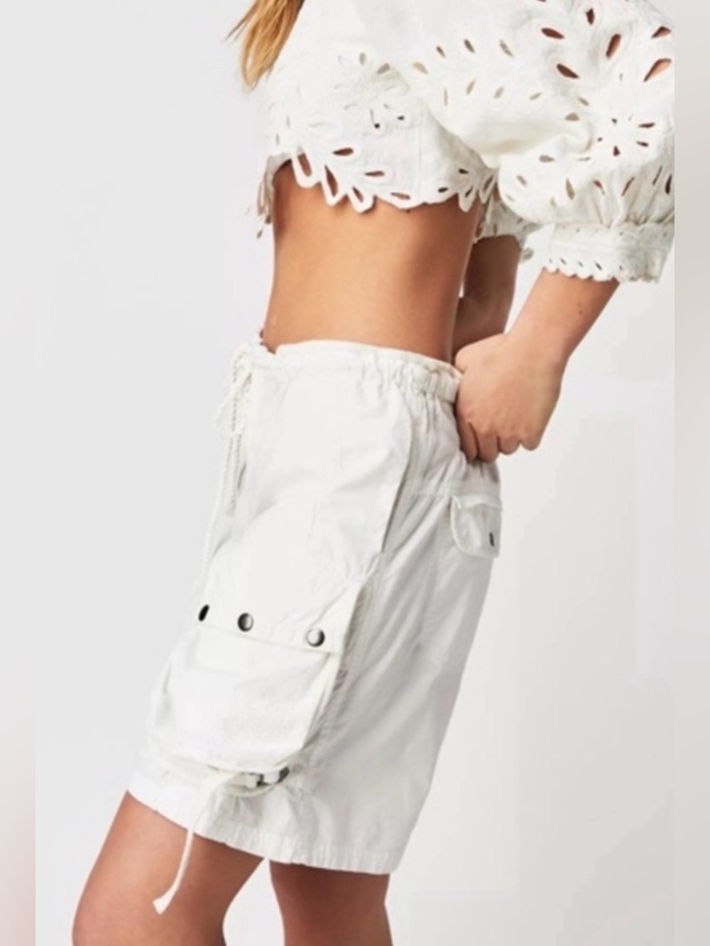SOLD! Free People Moon Bay Parachute Shorts - Picture 2 of 10